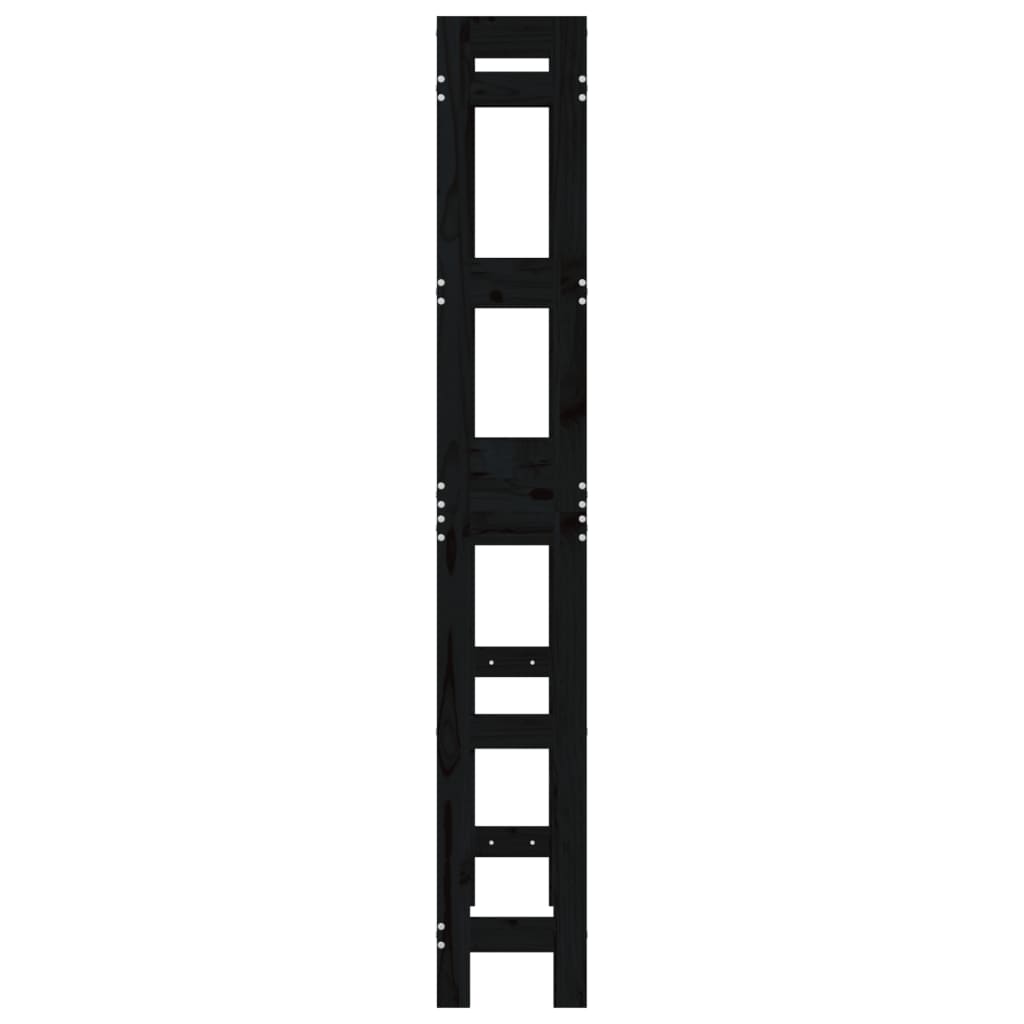 Toiletstativ 63X26X171 Cm Massivt Fyrretræ