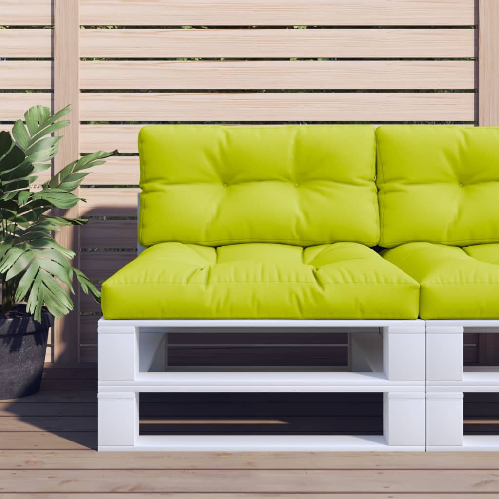 Pallehynde 50X50X12 Cm Stof Lysegrøn