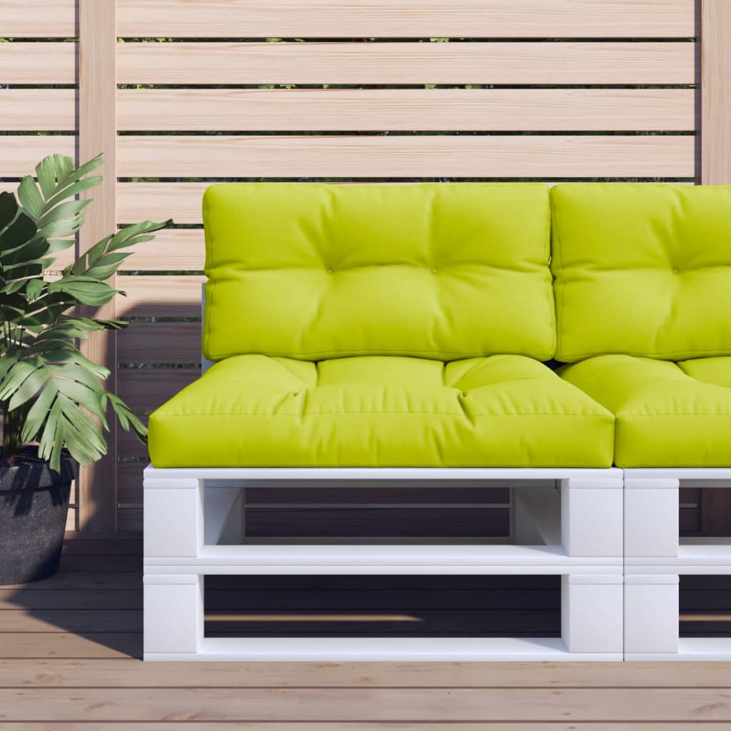 Pallehynde 50X50X12 Cm Stof Lysegrøn