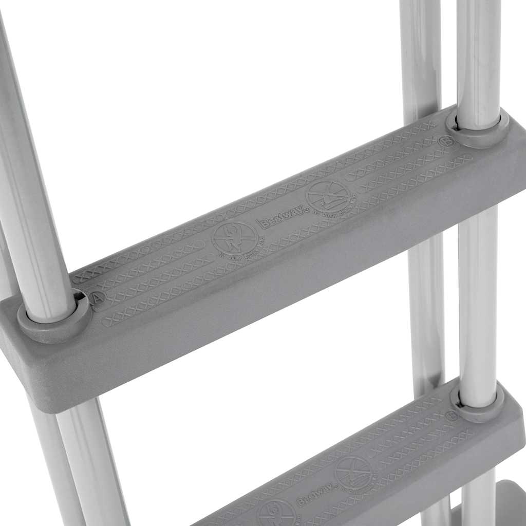 Bestway Power Steel Swimmingpool 488X244X122 Cm Rektangulær