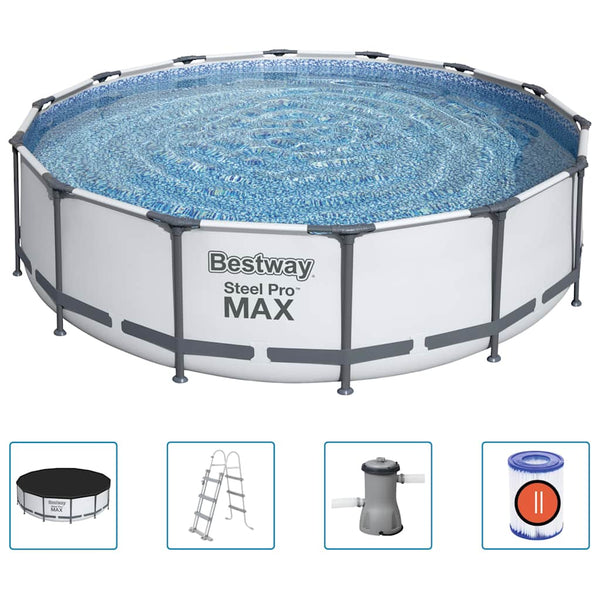 Bestway Steel Pro Max Swimmingpoolsæt 427X107 Cm