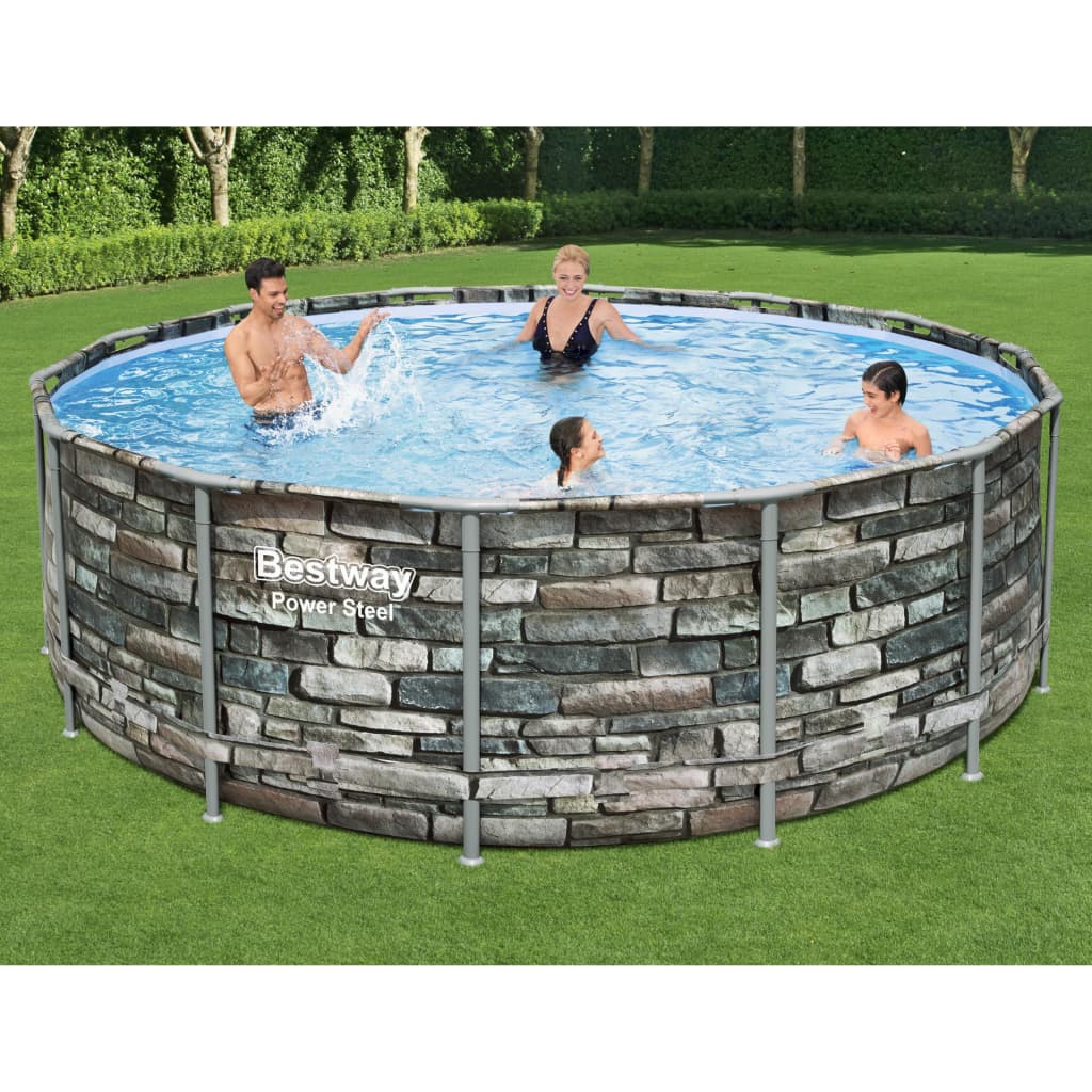 Bestway Power Steel Swimmingpool 427X122 Cm