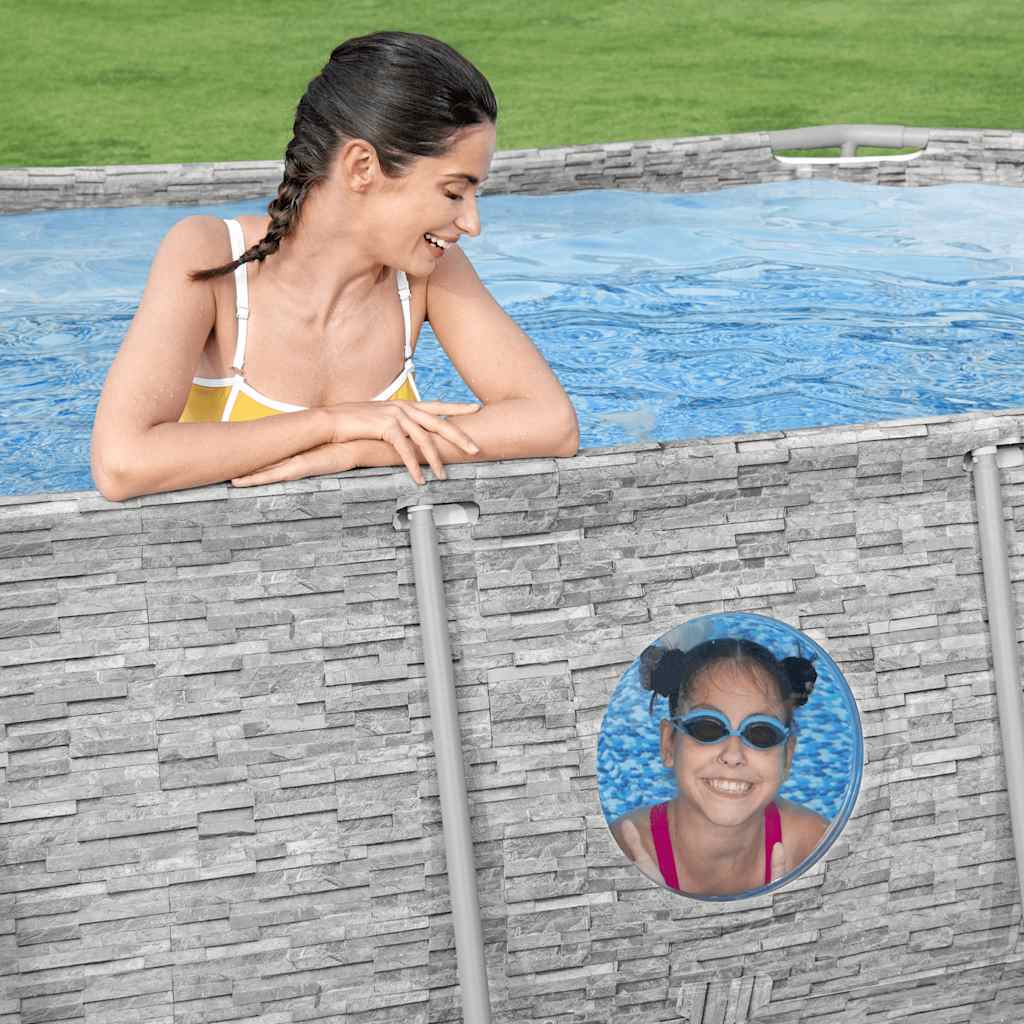 Bestway Power Steel Swimmingpoolsæt 427X250X100 Cm
