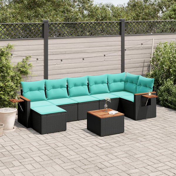 Sofasæt Til Haven 8 Dele Med Hynder Polyrattan