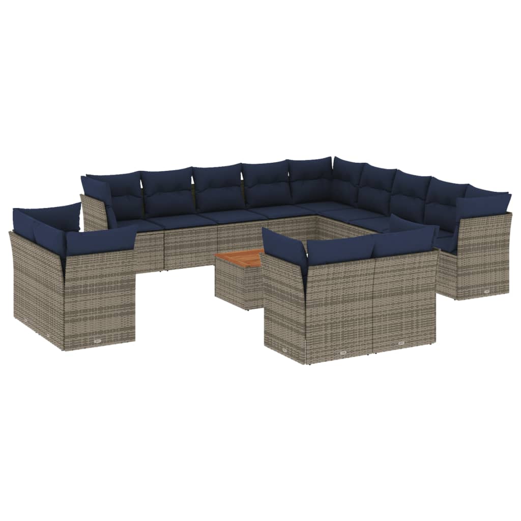 Sofasæt Til Haven 14 Dele Med Hynder Polyrattan