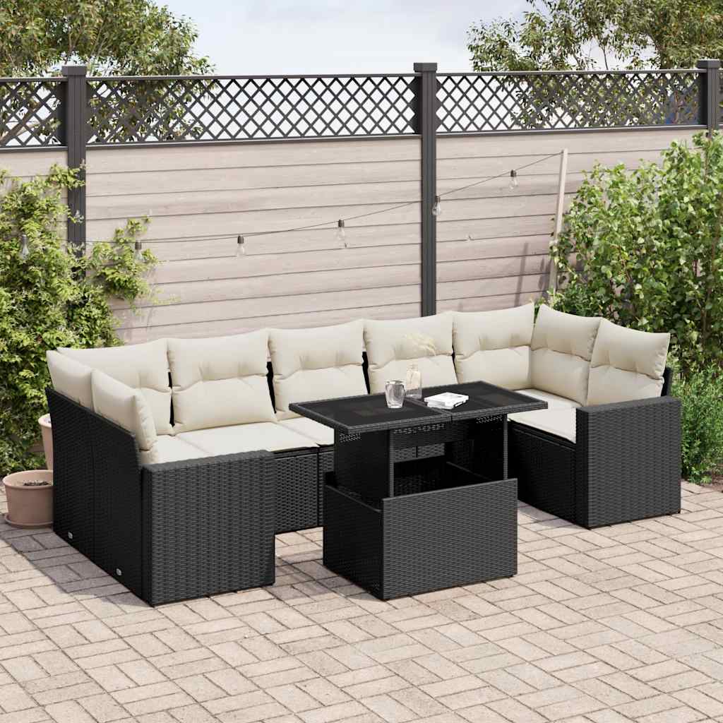Sofasæt Til Haven 8 Dele Med Hynder Polyrattan