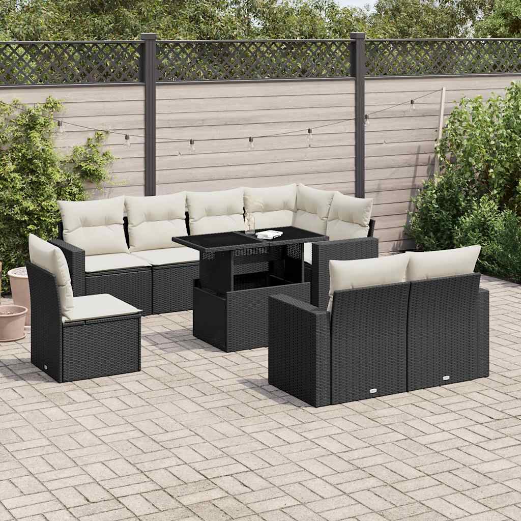 Sofasæt Til Haven 9 Dele Med Hynder Polyrattan