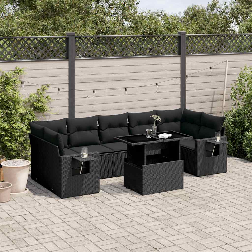 Sofasæt Til Haven 8 Dele Med Hynder Polyrattan