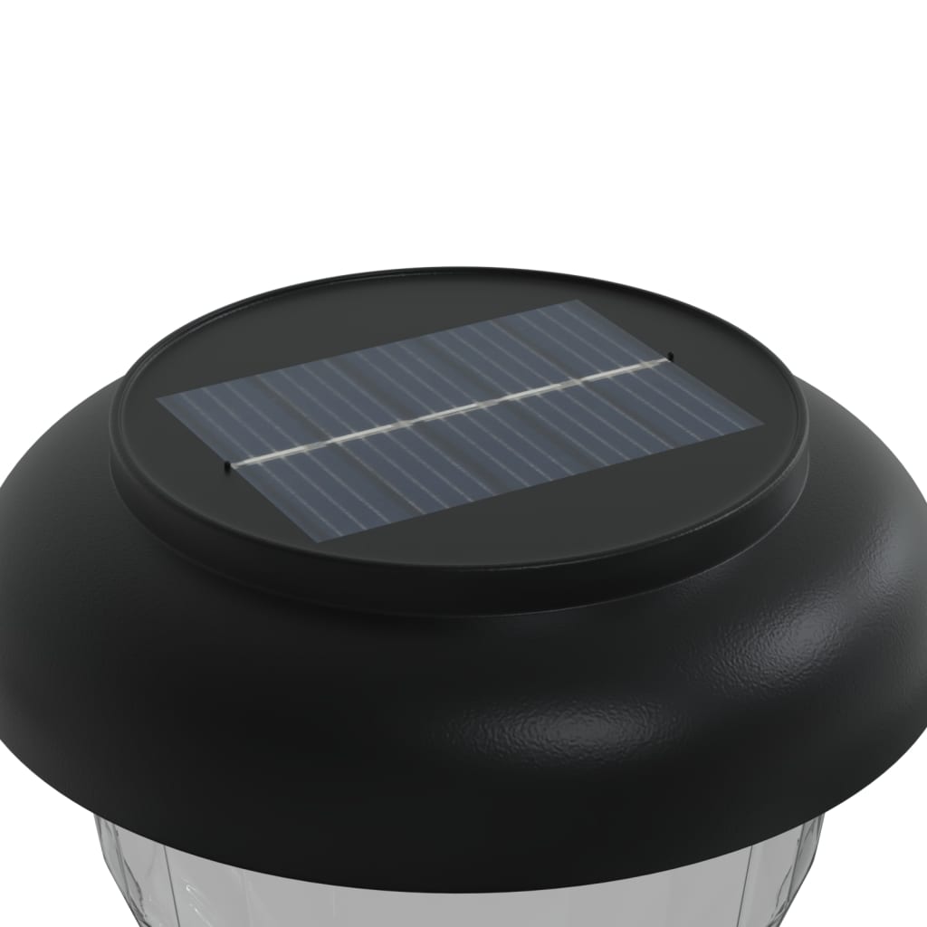 Solcellelamper Med Jordspyd 4 Stk. Rgb-Farver Varmt Hvidt Lys Varm Hvid
