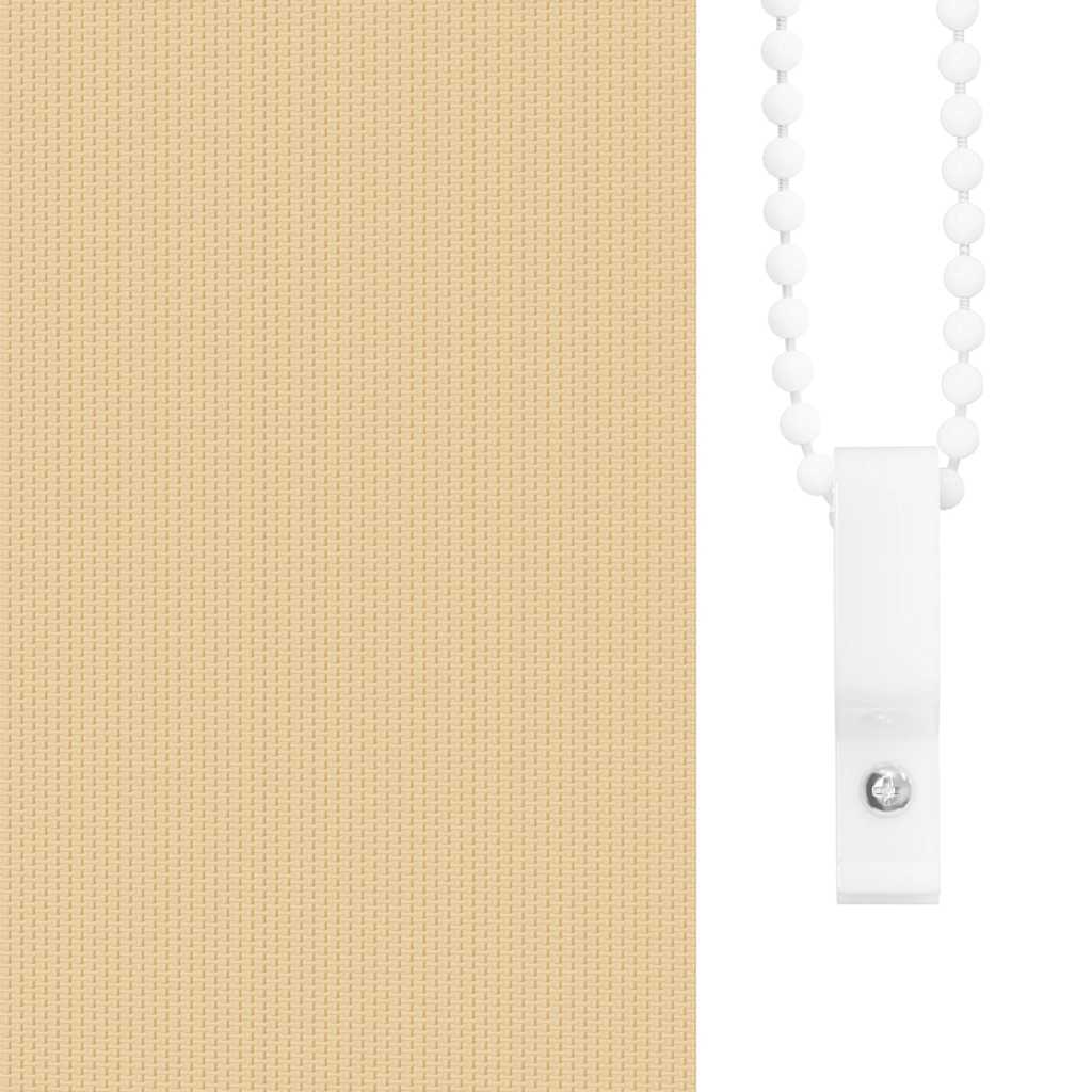 Rullegardin Mørklægning 40X Stofbredde 35,7 Cm Polyester Beige