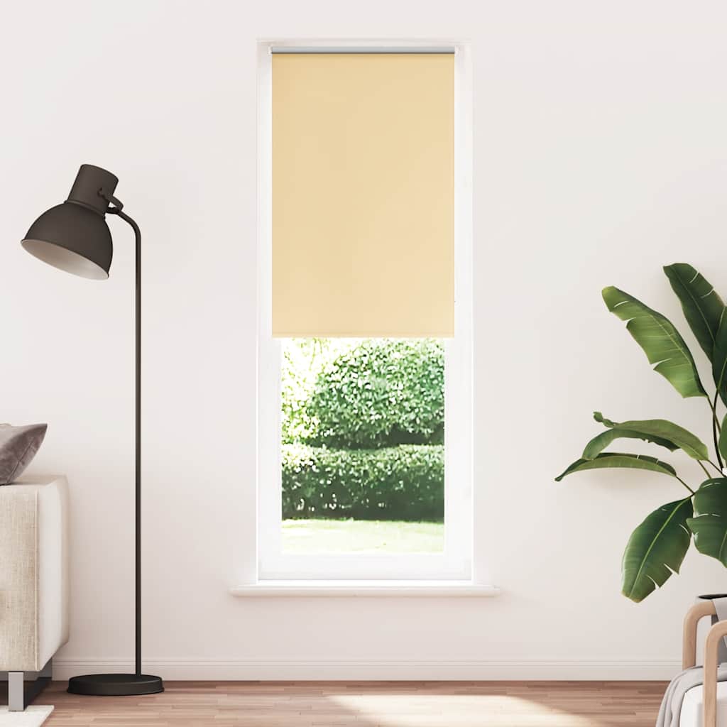 Rullegardin Mørklægning 40X Stofbredde 35,7 Cm Polyester Beige