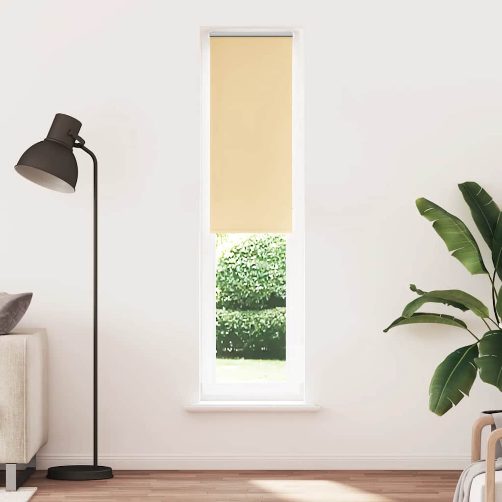 Rullegardin Mørklægning 40X Stofbredde 35,7 Cm Polyester Beige