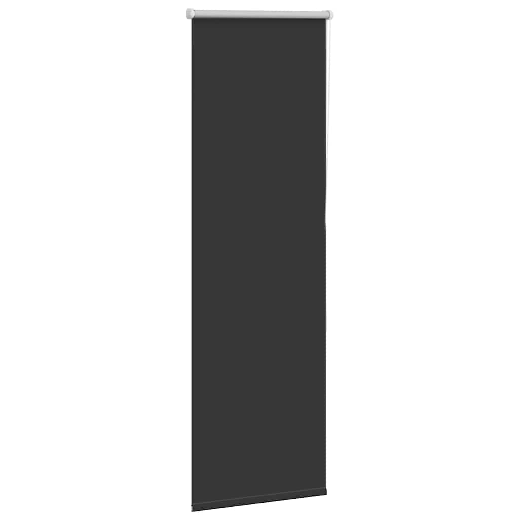 Rullegardin Mørklægning 45X Stofbredde 40,7 Cm Polyester Sort