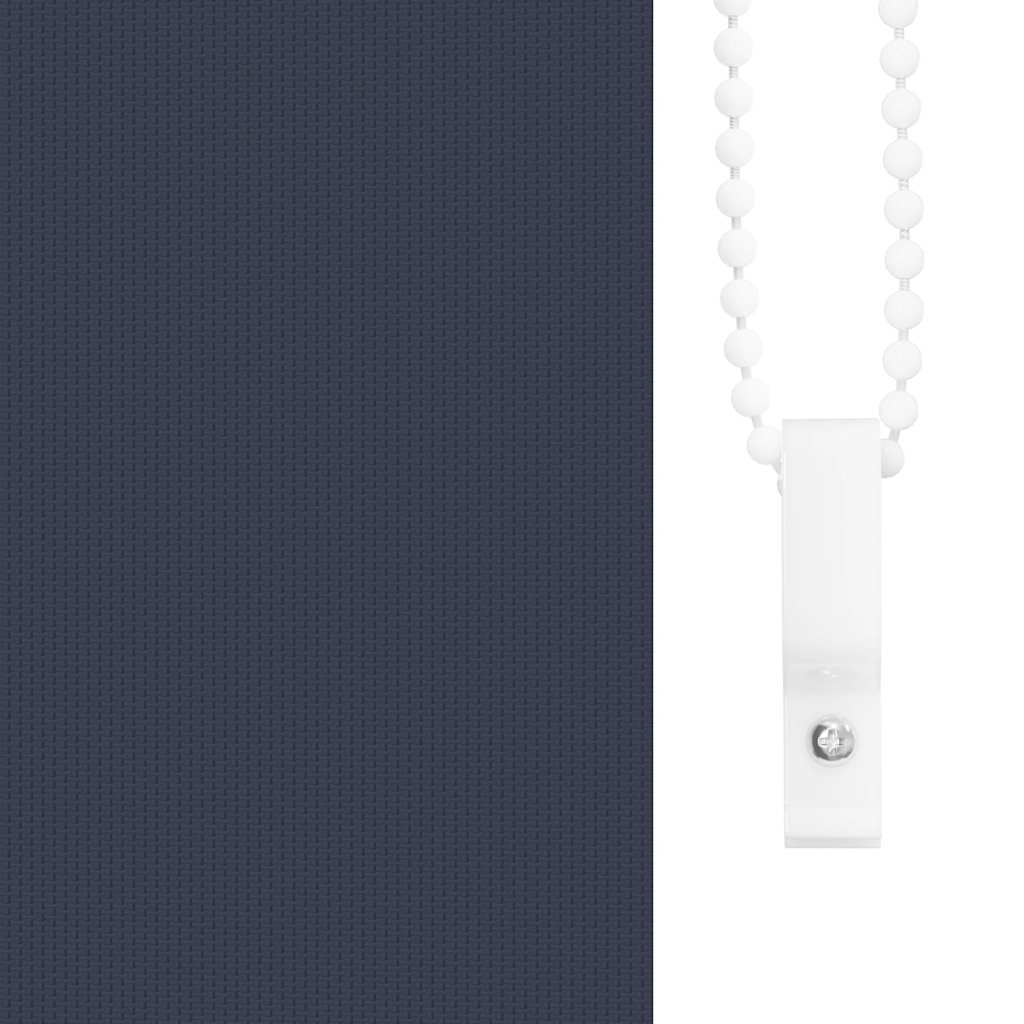 Rullegardin Mørklægning 40X Stofbredde 35,7 Cm Polyester Marineblå
