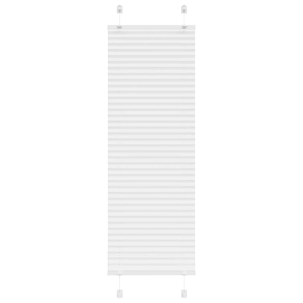 Plisségardin Stofbredde 59,4 Cm Polyester Hvid