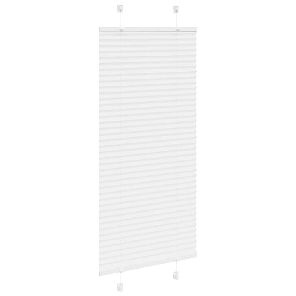 Plisségardin Stofbredde 59,4 Cm Polyester Hvid