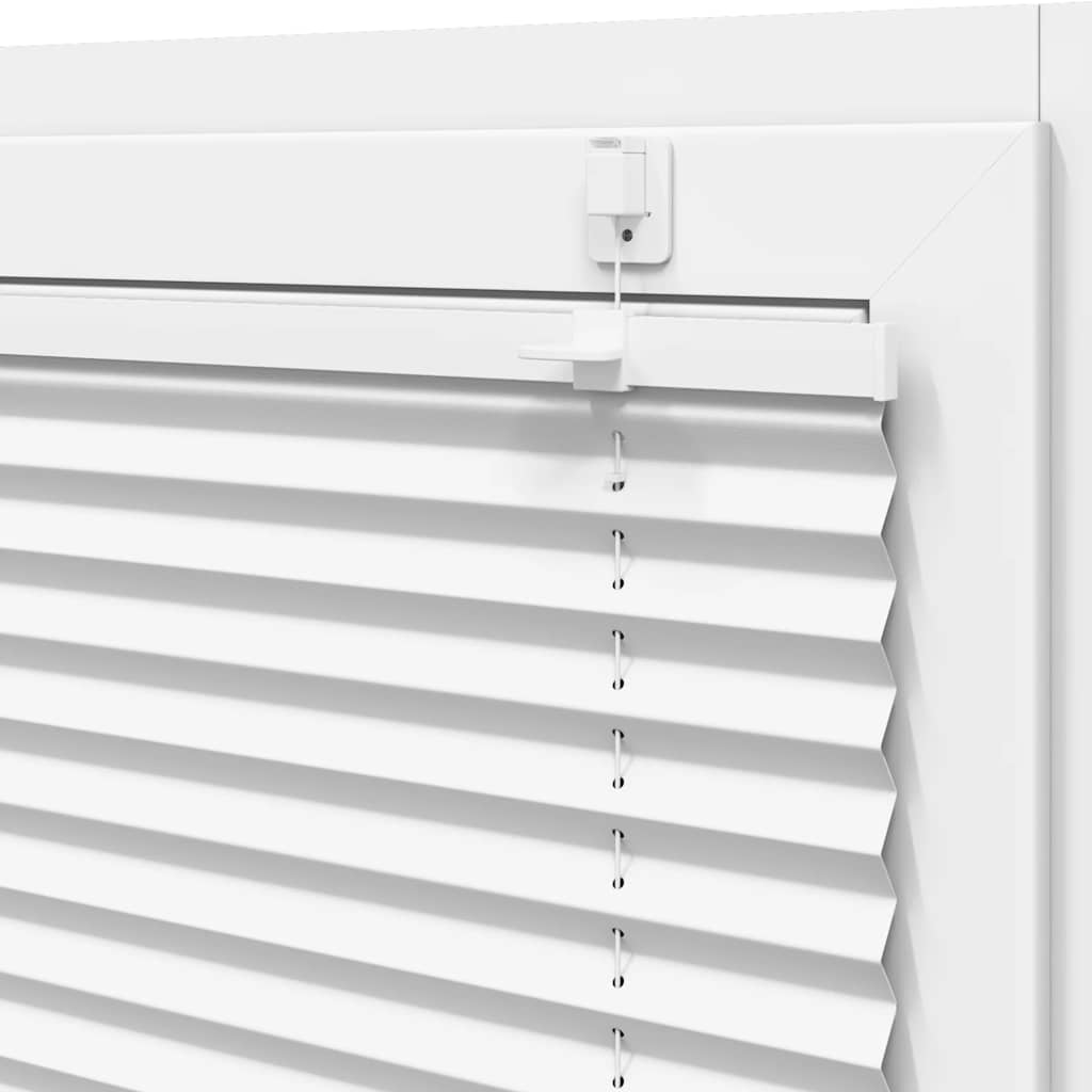 Plisségardin Stofbredde 59,4 Cm Polyester Hvid