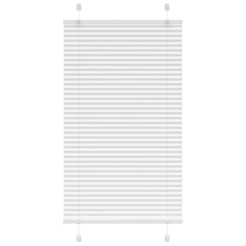 Plisségardin Stofbredde 59,4 Cm Polyester Hvid