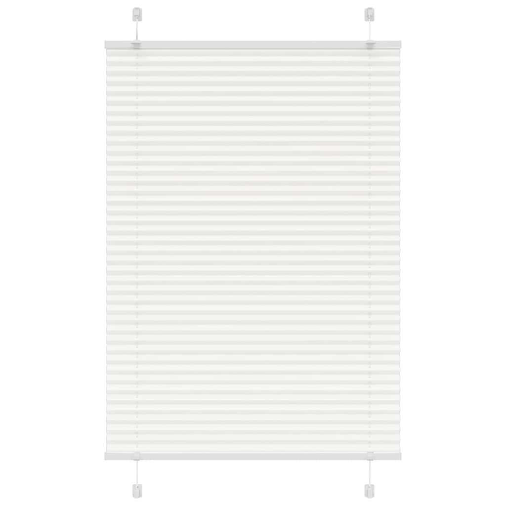 Plisségardin Stofbredde 59,4 Cm Polyester Hvid