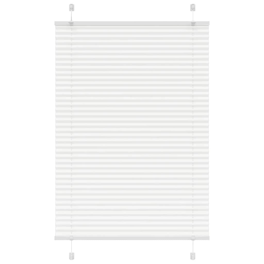 Plisségardin Stofbredde 59,4 Cm Polyester Hvid