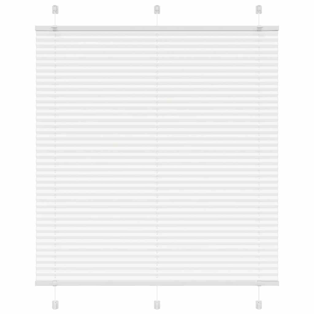 Plisségardin Stofbredde 59,4 Cm Polyester Hvid