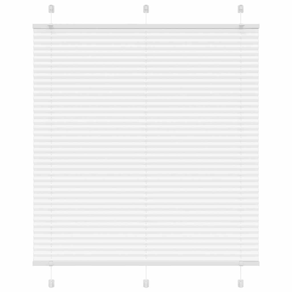 Plisségardin Stofbredde 59,4 Cm Polyester Hvid