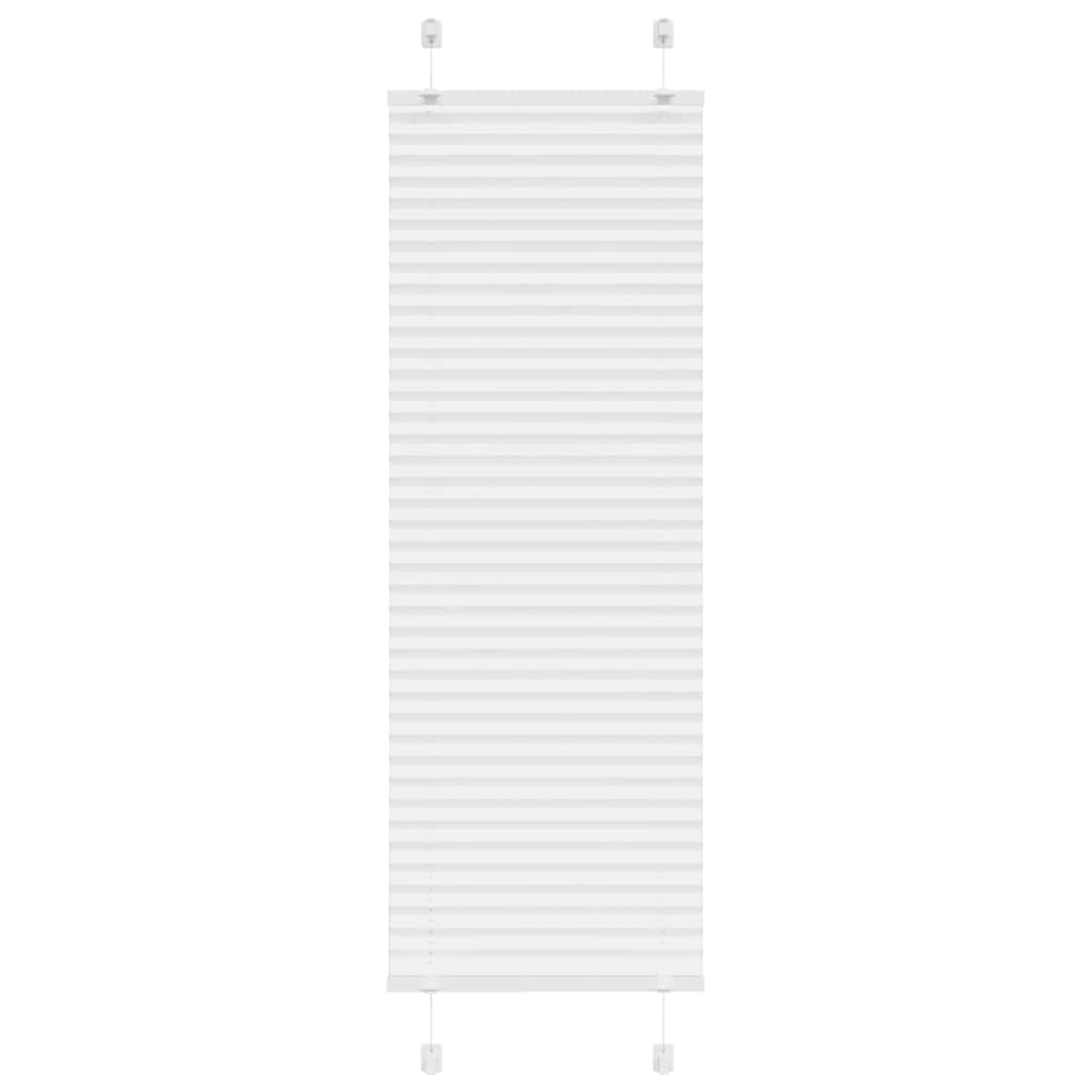Plisségardin Stofbredde 59,4 Cm Polyester Hvid