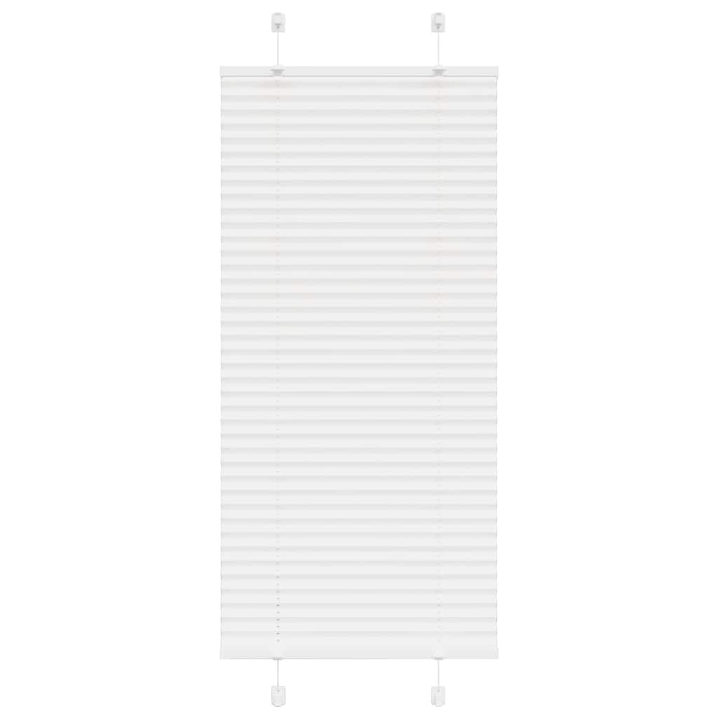 Plisségardin Stofbredde 59,4 Cm Polyester Hvid