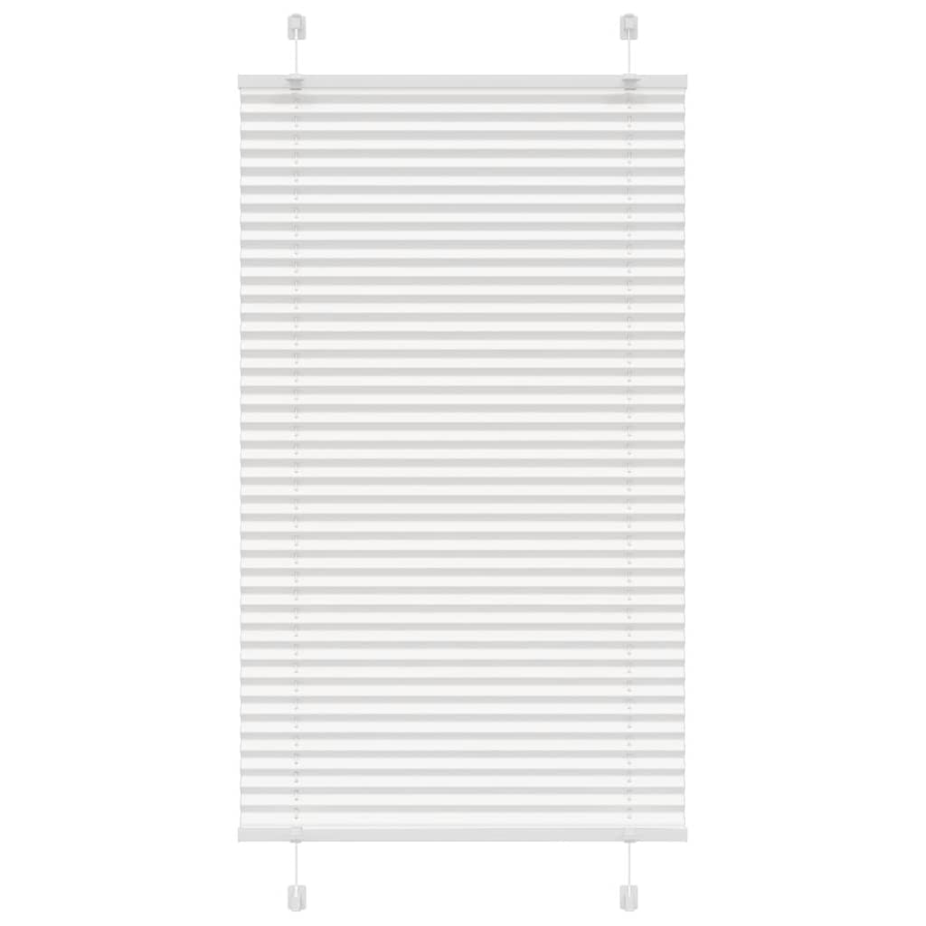 Plisségardin Stofbredde 59,4 Cm Polyester Hvid