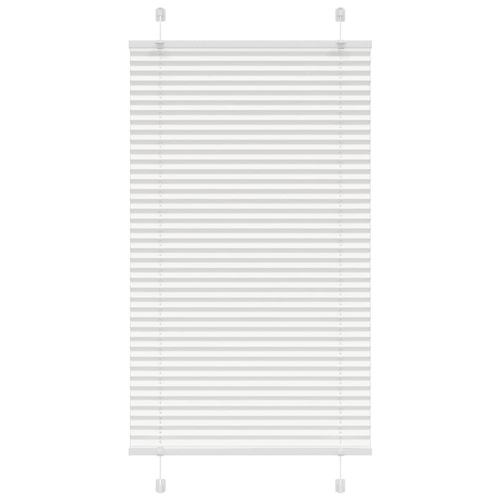 Plisségardin Stofbredde 59,4 Cm Polyester Hvid