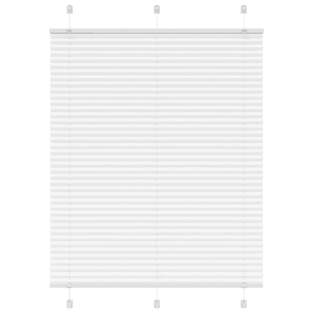 Plisségardin Stofbredde 59,4 Cm Polyester Hvid