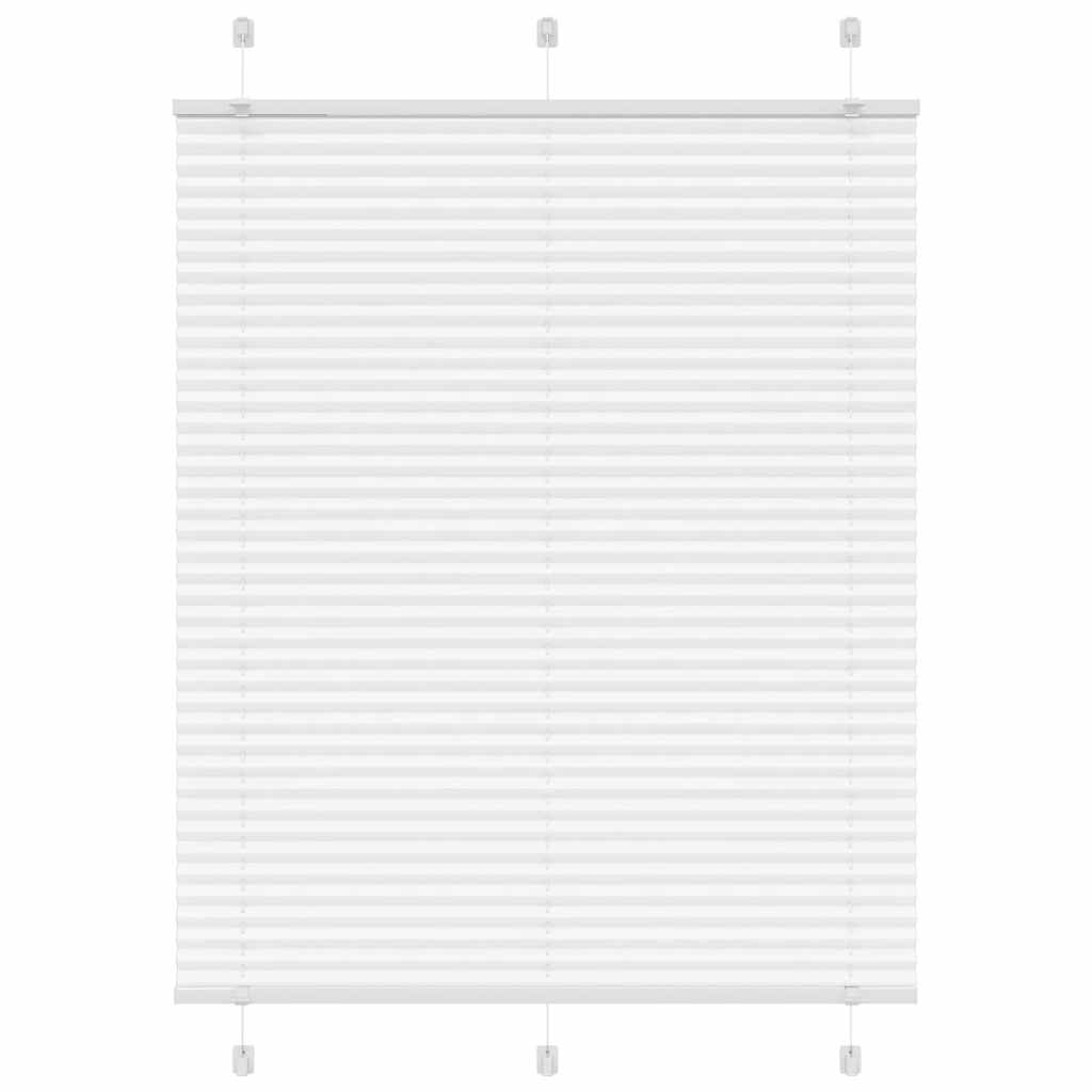 Plisségardin Stofbredde 59,4 Cm Polyester Hvid