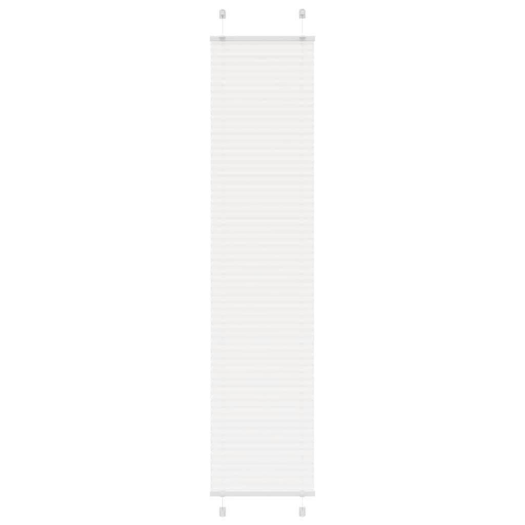 Plisségardin Stofbredde 59,4 Cm Polyester Hvid