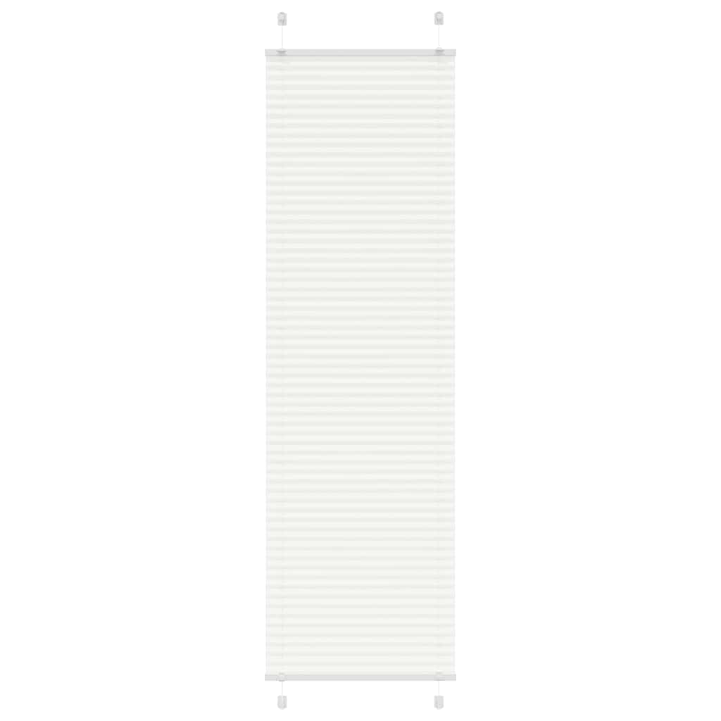 Plisségardin Stofbredde 59,4 Cm Polyester Hvid