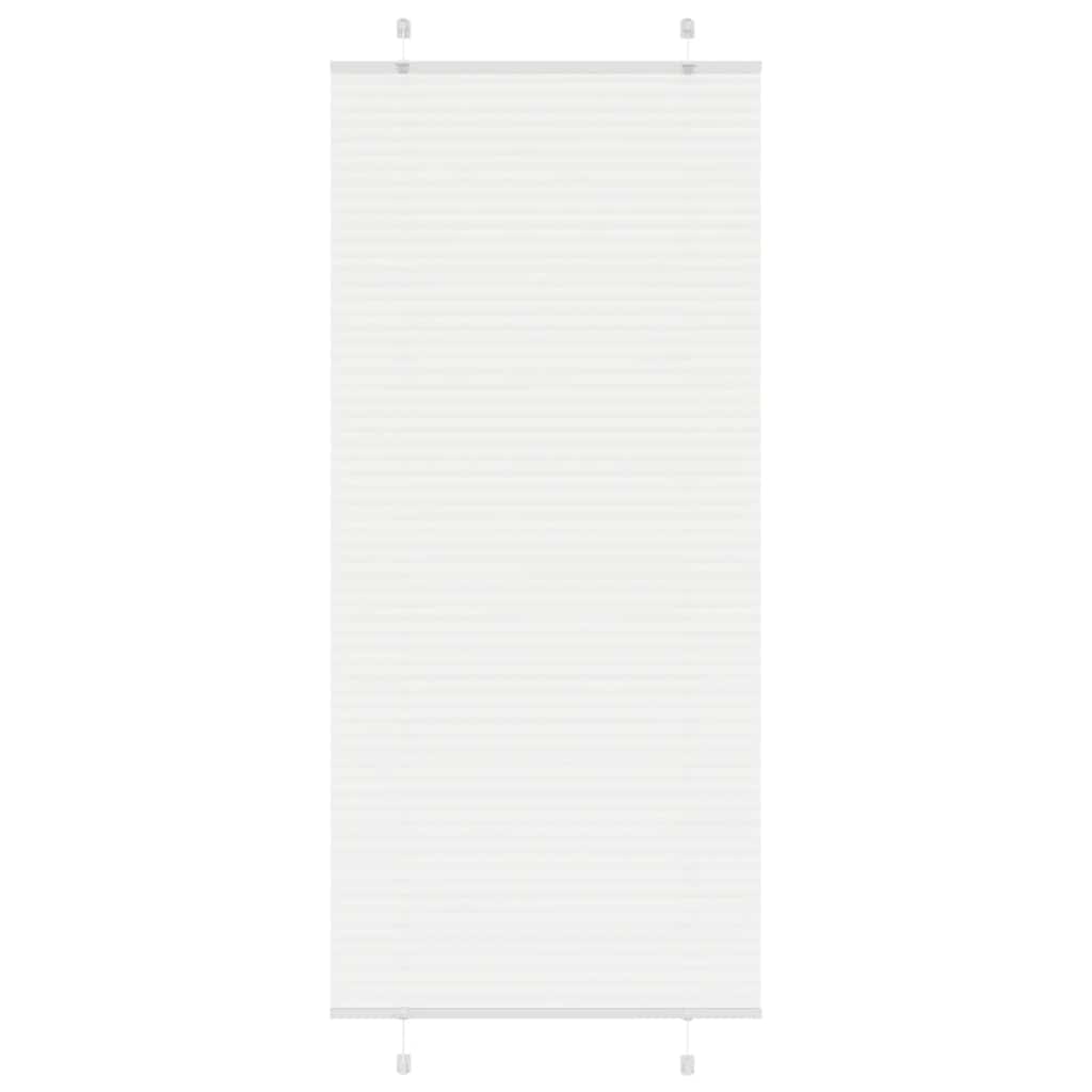 Plisségardin Stofbredde 59,4 Cm Polyester Hvid