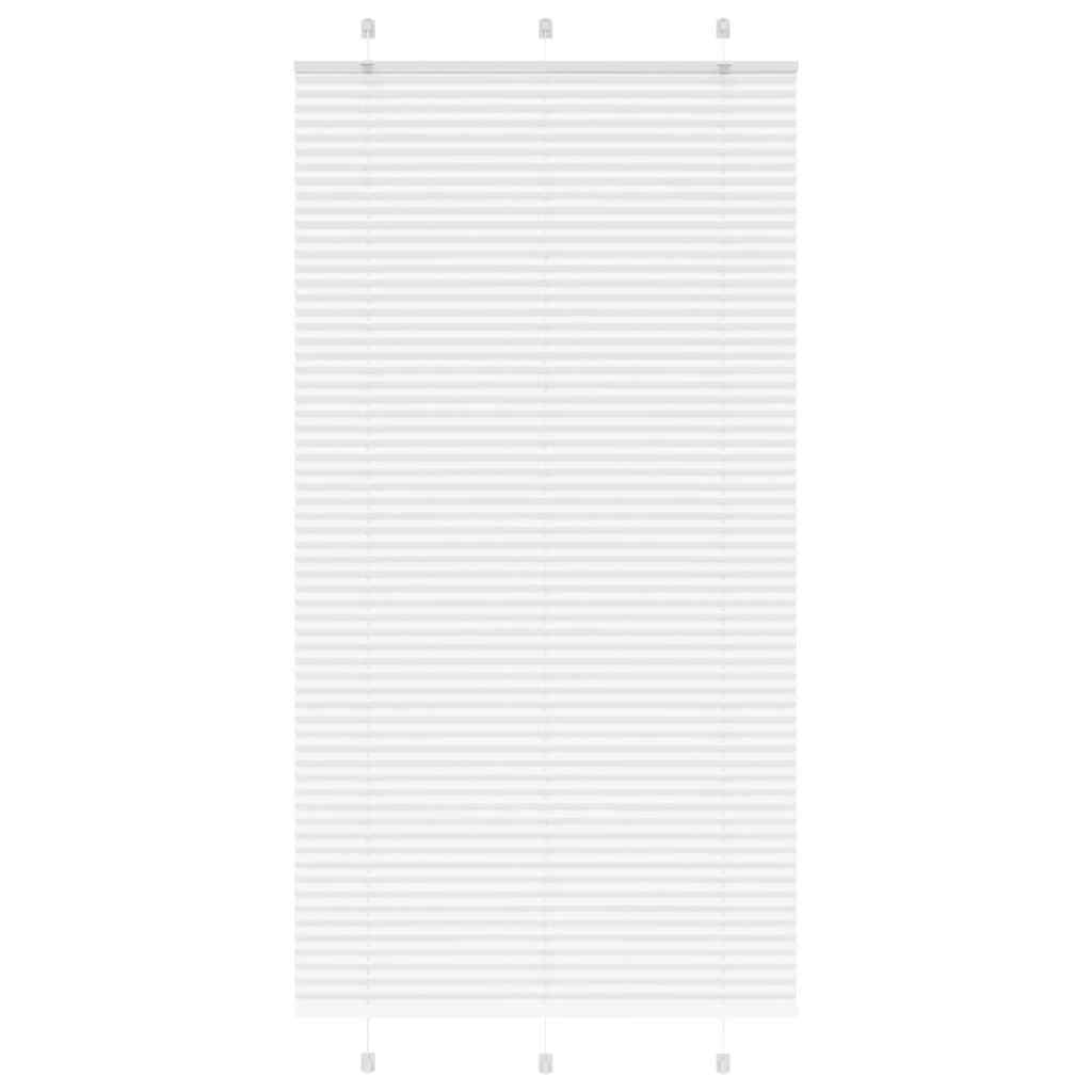 Plisségardin Stofbredde 59,4 Cm Polyester Hvid