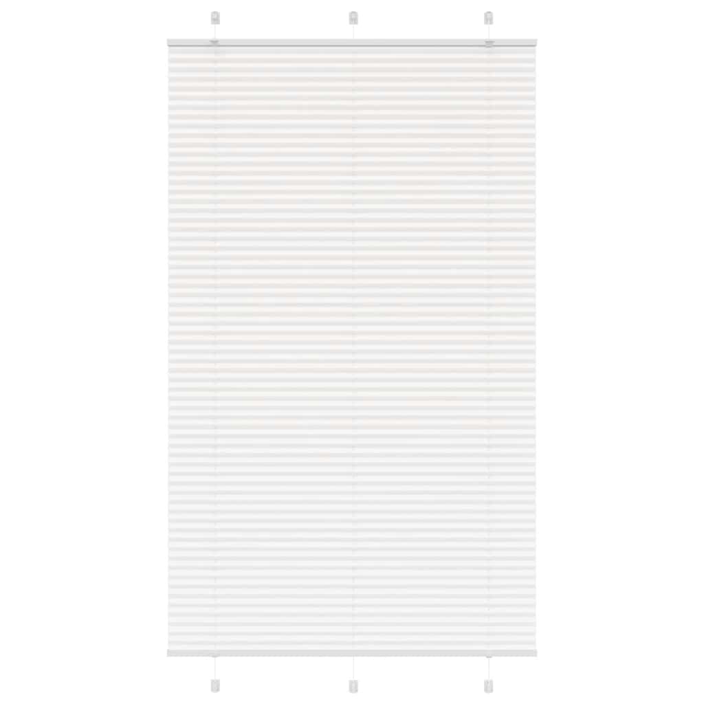 Plisségardin Stofbredde 59,4 Cm Polyester Hvid