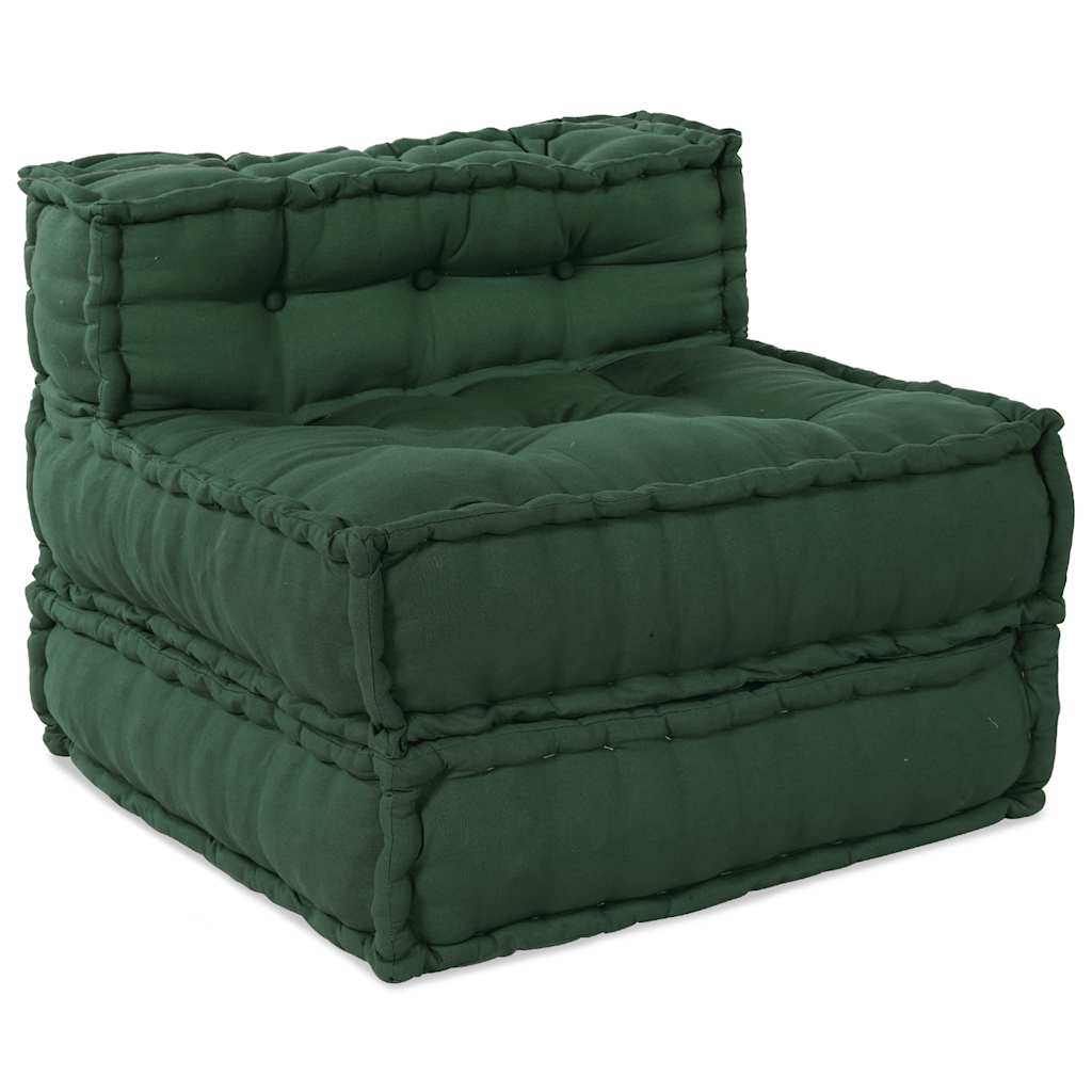 2-Personers Modulpuf Stof Patchwork