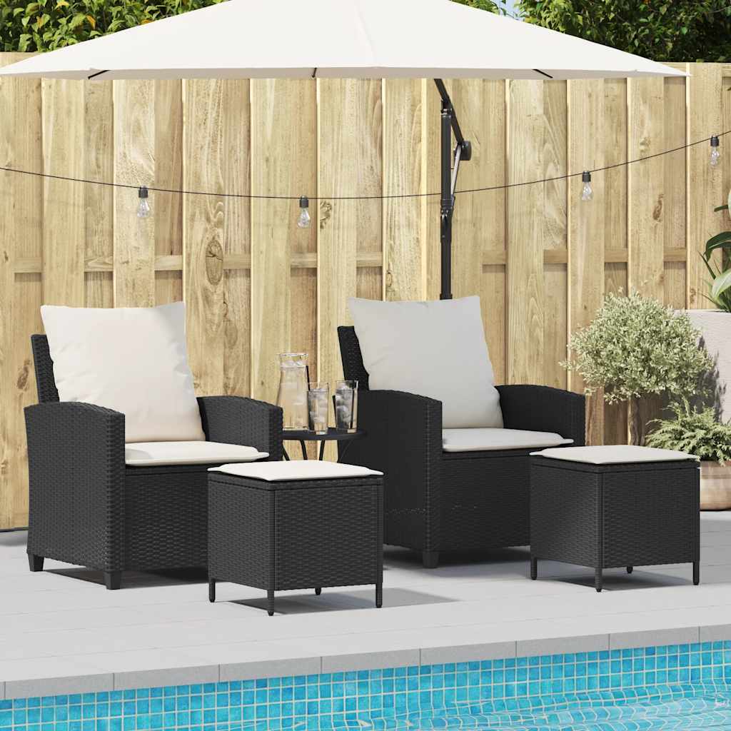Sofasæt Til Haven 4 Dele Med Hynder Polyrattan