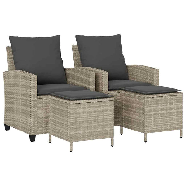 Sofasæt Til Haven 4 Dele Med Hynder Polyrattan