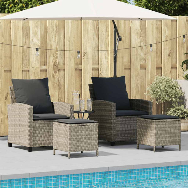 Sofasæt Til Haven 4 Dele Med Hynder Polyrattan