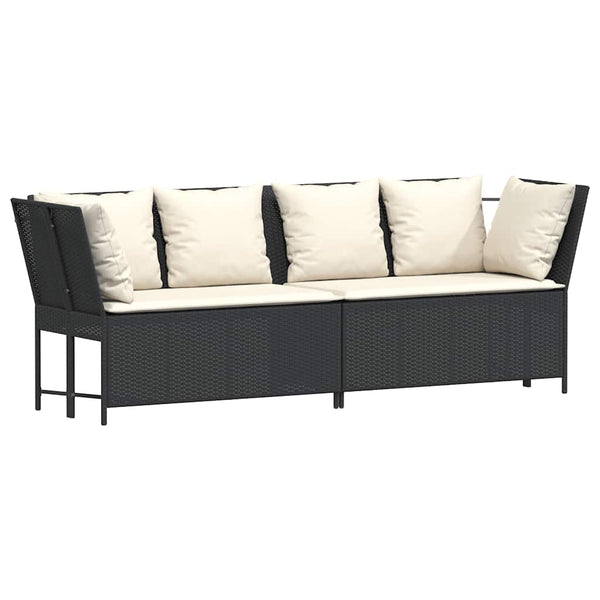 Havesofa Med Hynder Polyrattan