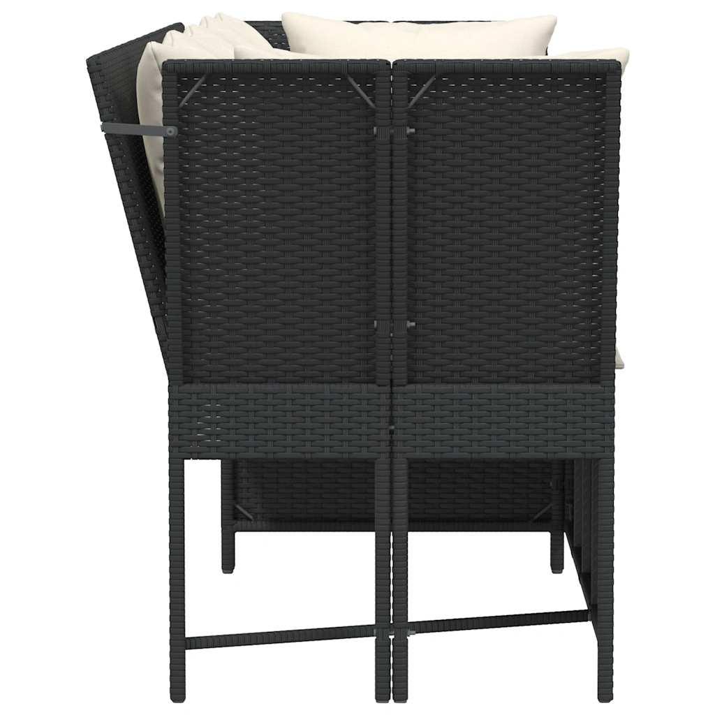 Havesofa Med Hynder Polyrattan