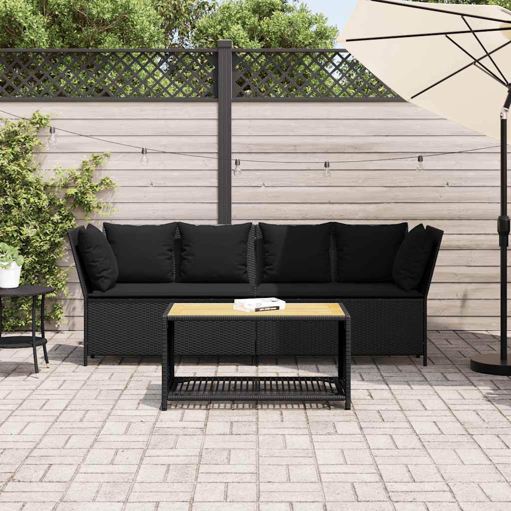 Havesofa Med Hynder Polyrattan