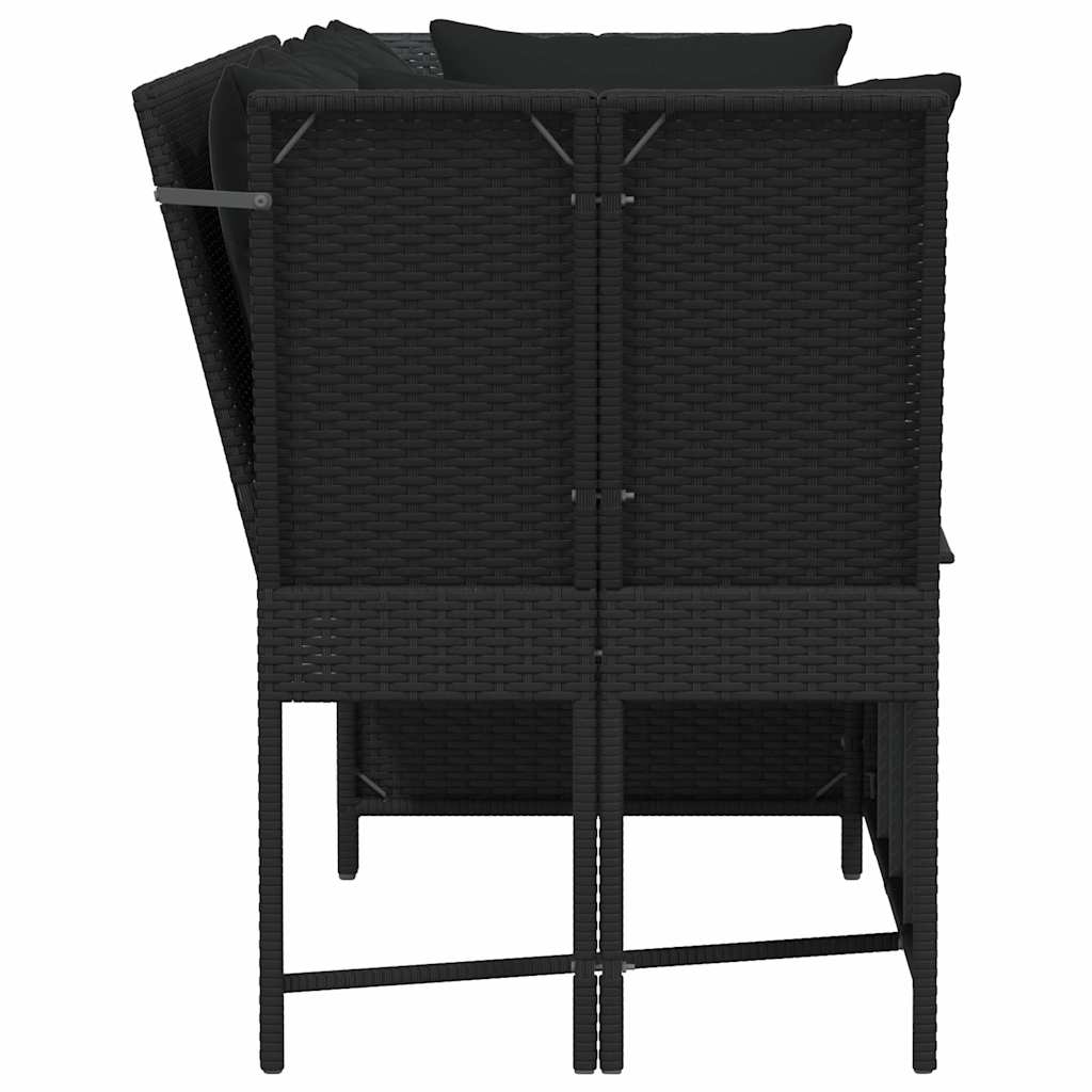 Havesofa Med Hynder Polyrattan
