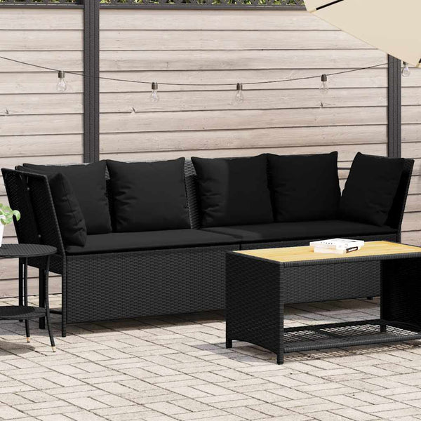 Havesofa Med Hynder Polyrattan