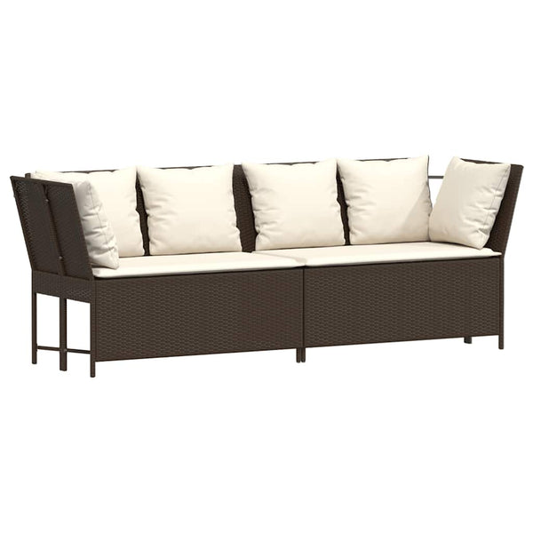 Havesofa Med Hynder Polyrattan