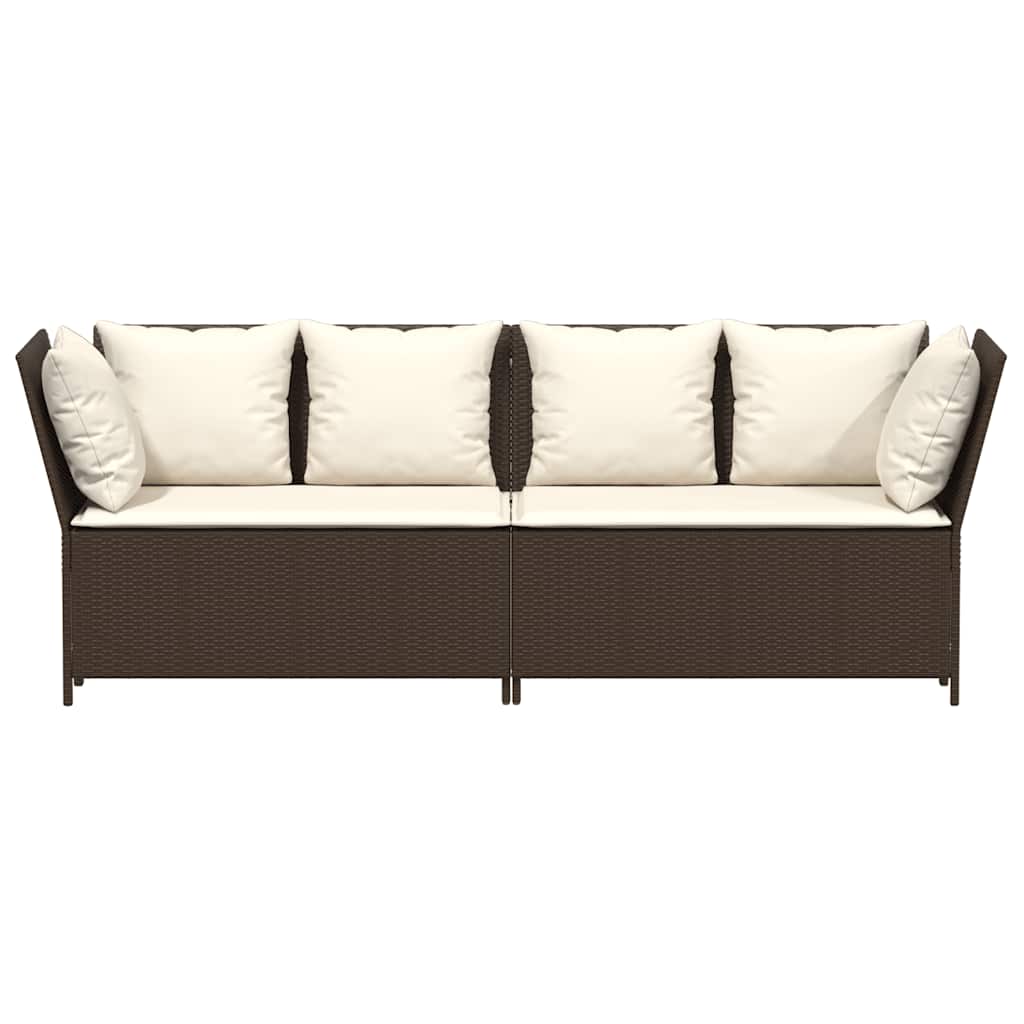 Havesofa Med Hynder Polyrattan