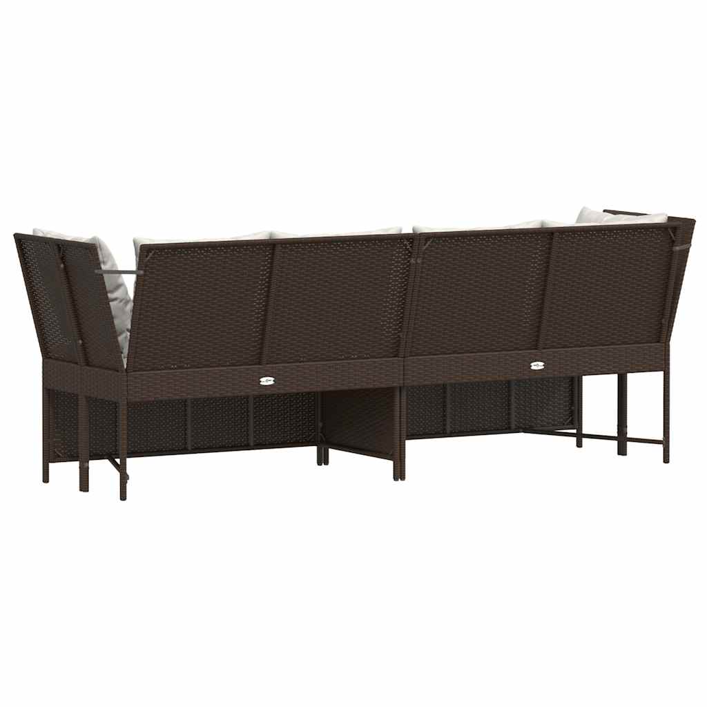 Havesofa Med Hynder Polyrattan