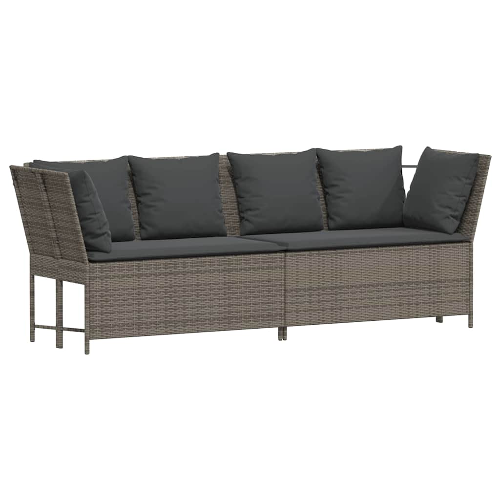 Havesofa Med Hynder Polyrattan
